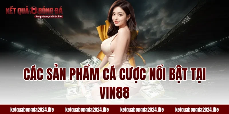 Các sản phẩm cá cược nổi bật tại Vin88